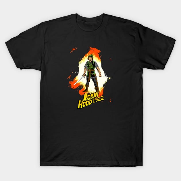 Robin Hood 1922 T-Shirt by SkipBroTees